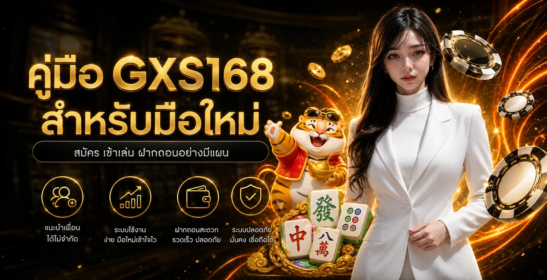 GXS168 คู่มือสมัคร เข้าเล่น ฝากถอนสำหรับมือใหม่